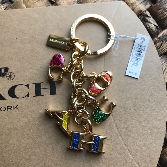 Coach Accessories - 🌈 Last one! Coach keychain